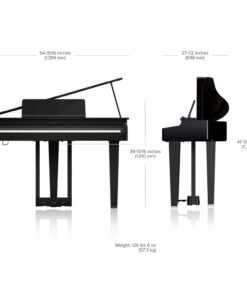 Alternative view of Roland GP-3 Digital Grand Piano
