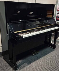 Alternative view of Used Yamaha UX Upright Piano in Ebony Polish
