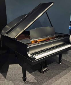 Steinway M Grand Piano Left Angle