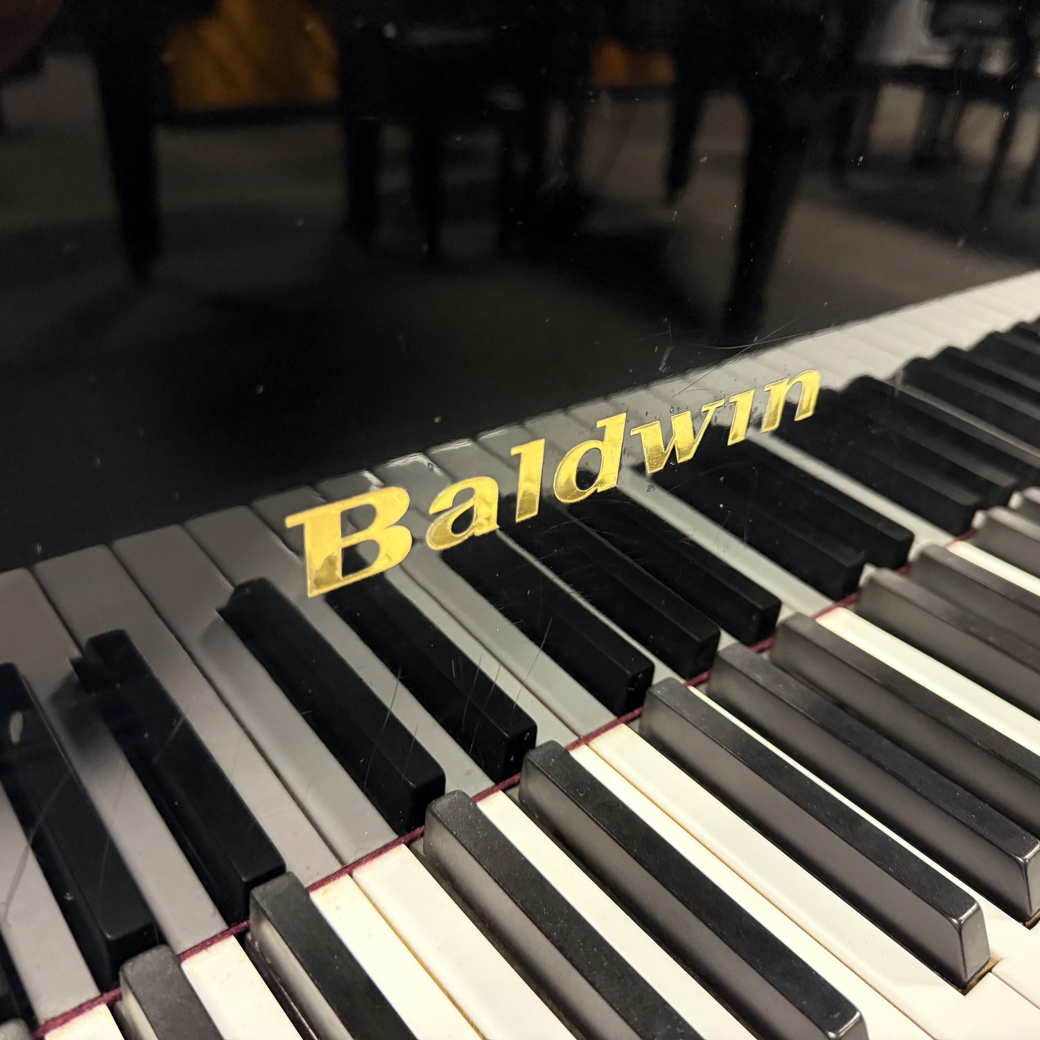 Used Baldwin Model M, in Polished Ebony