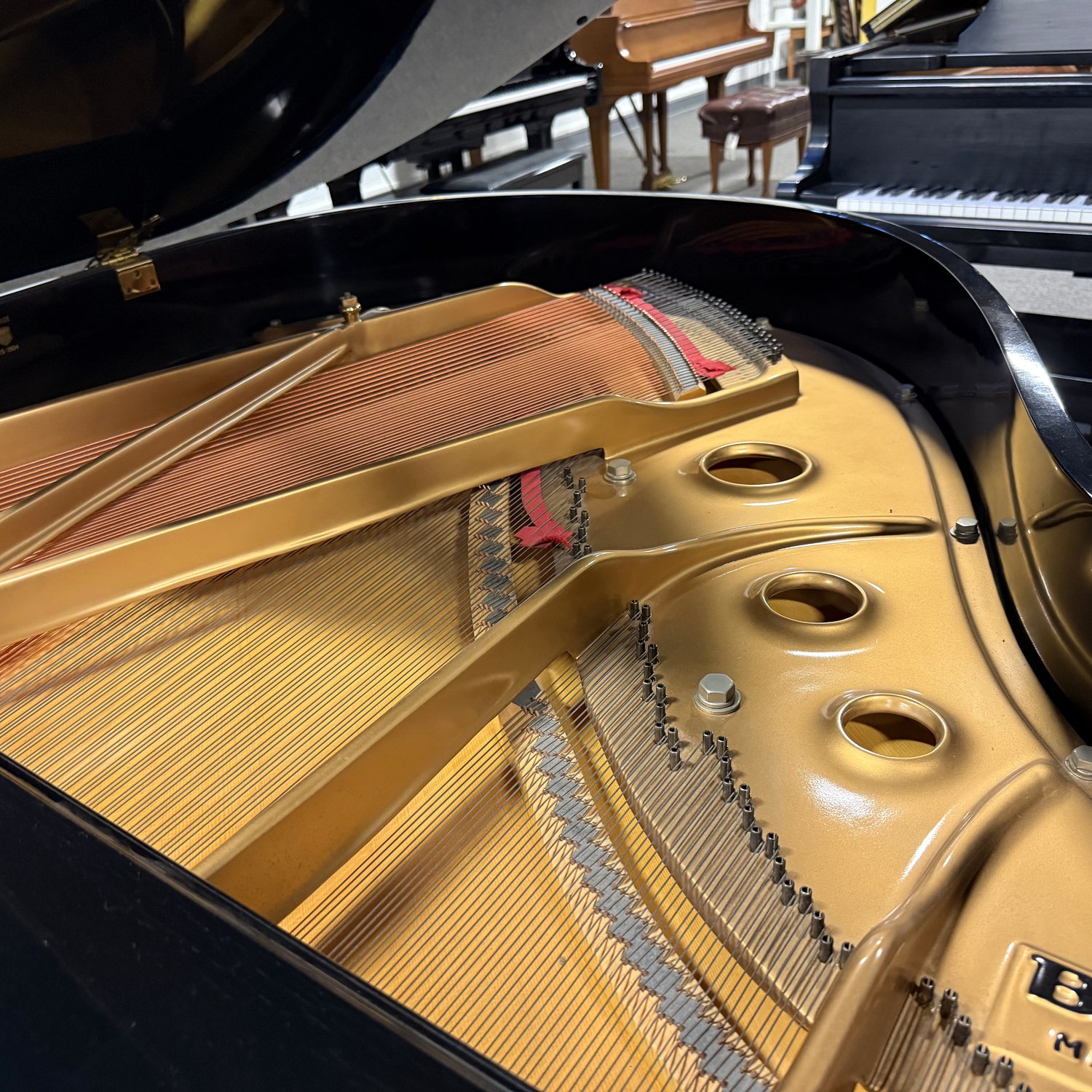 Used Baldwin Model M, in Polished Ebony