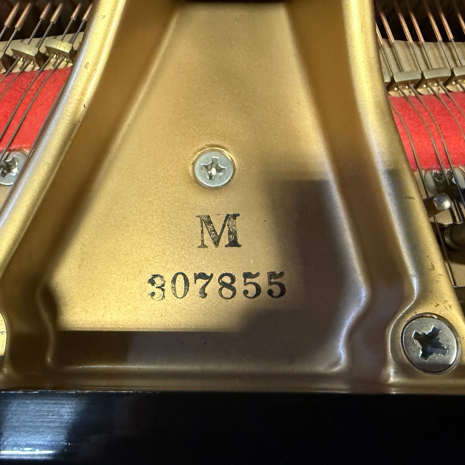 Used Baldwin Model M, in Polished Ebony