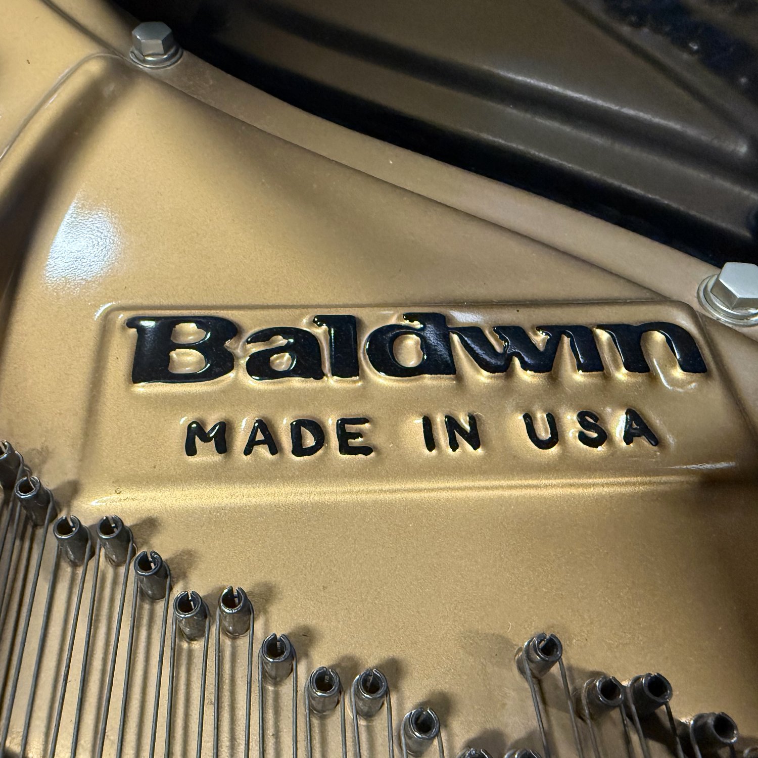 Used Baldwin Model M, in Polished Ebony