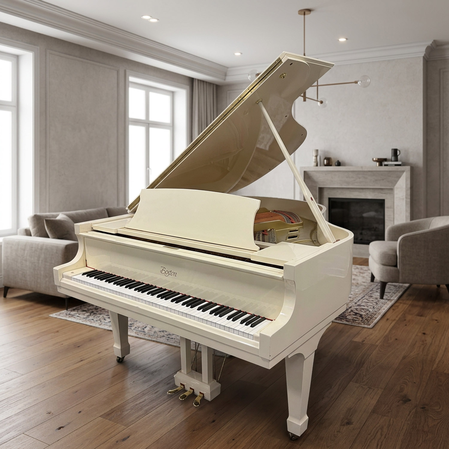 Used Boston GP163 II in Ivory Polish (White)