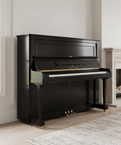 2007 Used Steinway K52 in Ebony Satin